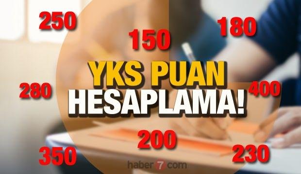 2021 YKS puan hesaplama nasıl yapılır? Üniversite sınavı (AYT,TYT,YDT) SÖZ EA SAY puan hesaplama!
