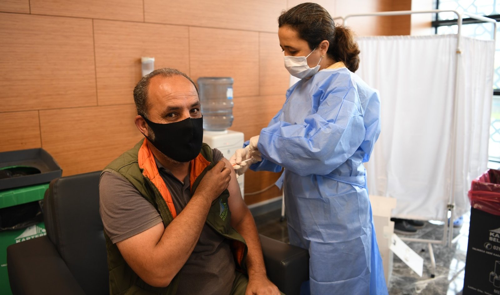 Kartepe’de toplu aşılama