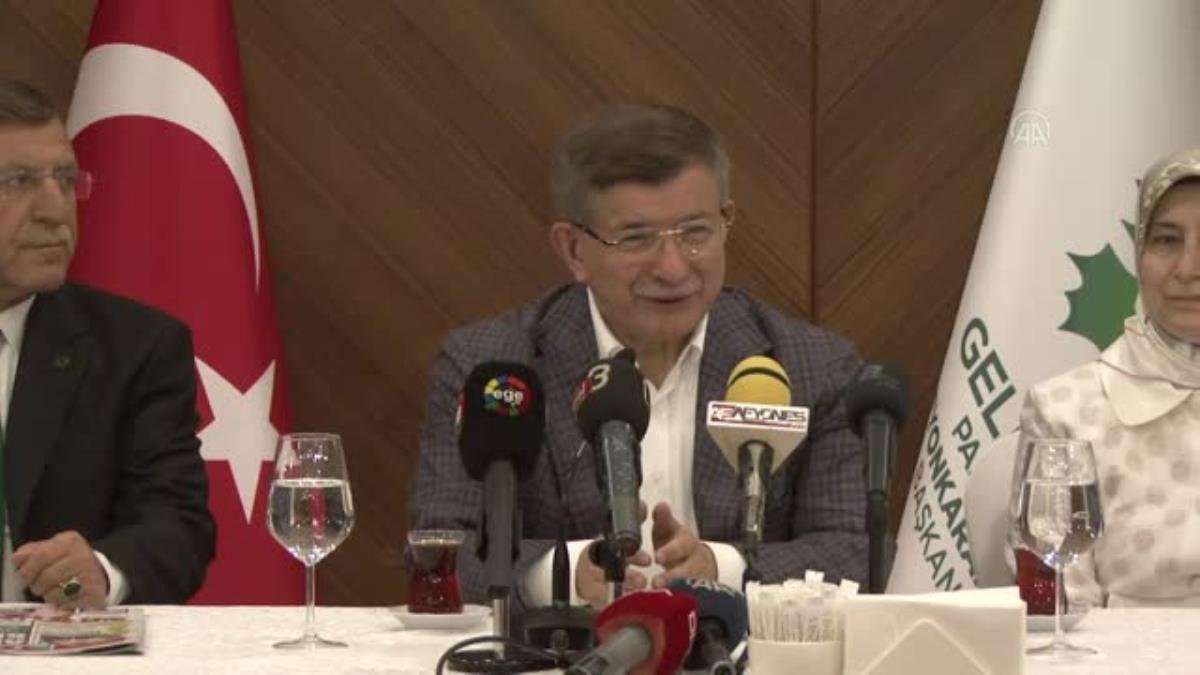 AFYONKARAHİSAR – Gelecek Partisi Genel Başkanı Ahmet Davutoğlu Afyonkarahisar’da