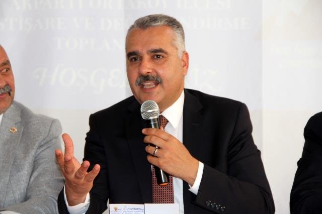 AK Parti İl Başkanı Yusuf Ahlatcı;