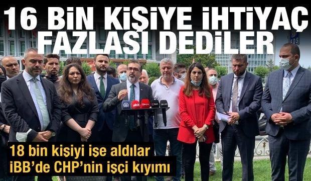 AK Parti’den İBB önünde işten çıkarma açıklaması