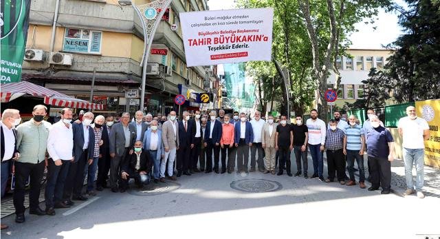 Alemdar Esnafından Başkan Büyükakın’a Teşekkür