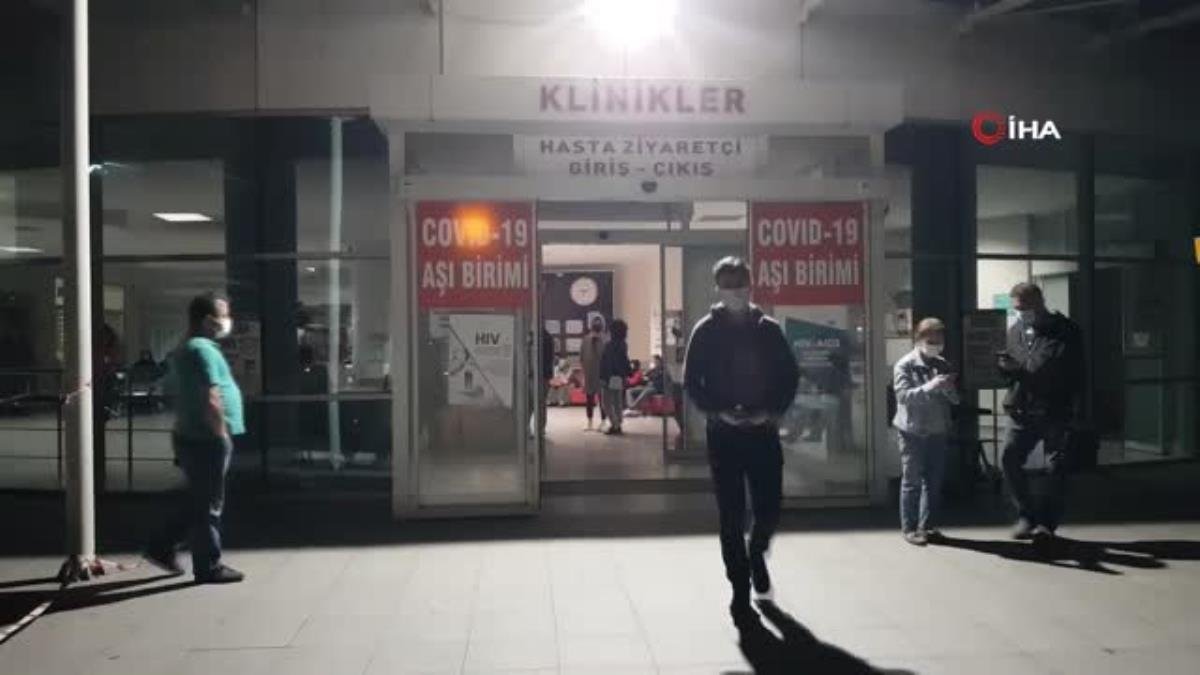 Aşı programına dahil edilenlerle hastanede aşı yoğunluk yaşanıyor