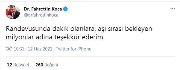 Bakan Koca: Bugün 450 bin kişinin önemli randevusu var (2)