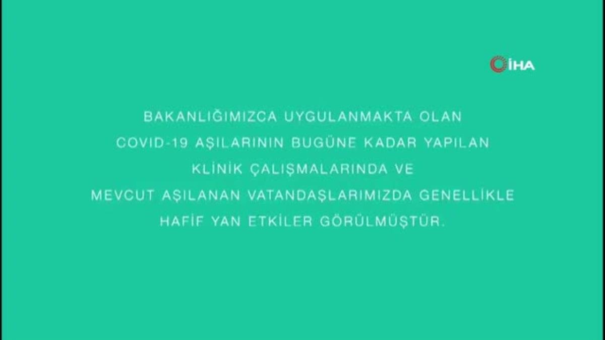 Bakan Koca’dan aşı için kamu spotu
