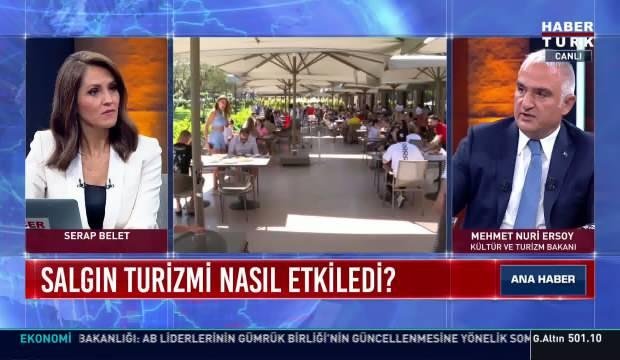 Bakan Mehmet Nuri Ersoy’dan turizmle ilgili önemli açıklamalar