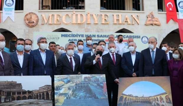Bakan Varank, Tarihi Mecidiye Han’ın açılışını yaptı