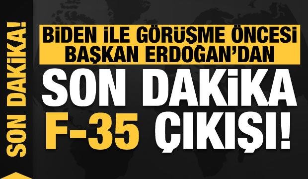 Başkan Erdoğan’dan kritik görüşme öncesi son dakika Biden açıklaması!