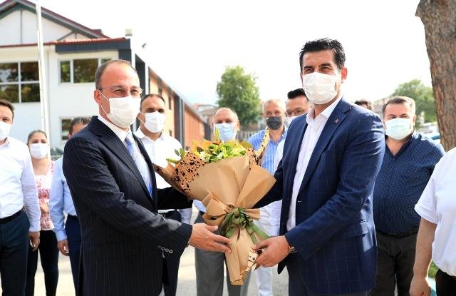 Başkan Örki, AK Parti yönetimini ağırladı