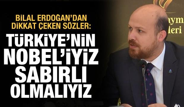 Bilal Erdoğan: İlim Yayma Ödülleri Türkiye’nin Nobel’i