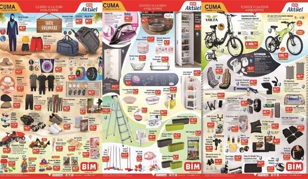 BİM 12 Haziran 2021 aktüel kataloğu! Bavul, Elektrikli Bisiklet, Tekstil ürünlerinde…