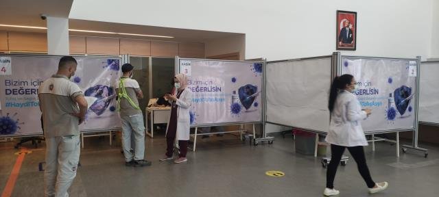 Bursa OSB’de çalışan 57 bin 860 kişi aşı oldu