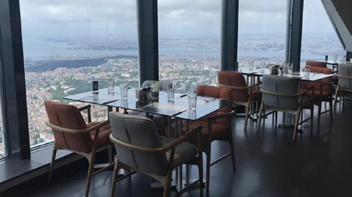 Çamlıca Kulesi’nde kafe ve restoran fiyatları da belli oldu: İki kişilik serpme kahvaltı 180, karışık meyve suyu 39 lira