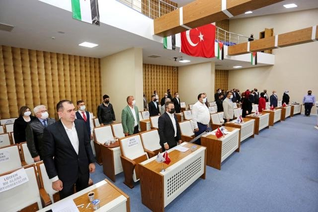 Canik Belediye Meclisi’nden Filistin’e destek