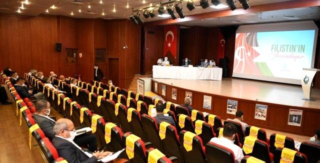 Çayırova’dan Filistin’e destek, İsrail’e lanet