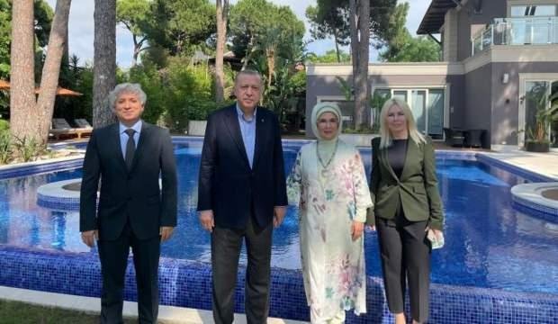 Cumhurbaşkanı Erdoğan, Akdeniz Üniversitesi Rektörü ile görüştü