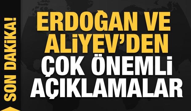 Cumhurbaşkanı Erdoğan’dan son dakika açıklamaları