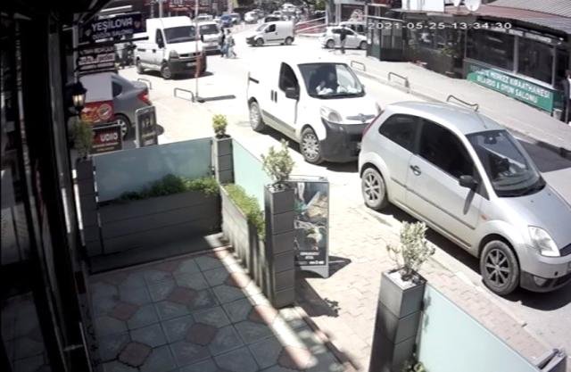 Dehşet veren kaza saniye saniye kamerada