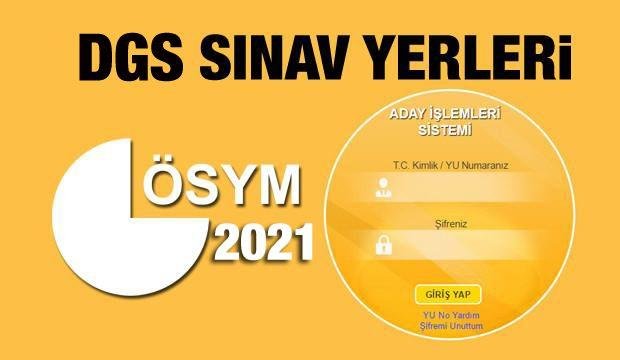 DGS sınav giriş yerleri için ÖSYM tarihi duyurdu! 2021 DGS sınavı ne zaman yapılacak?