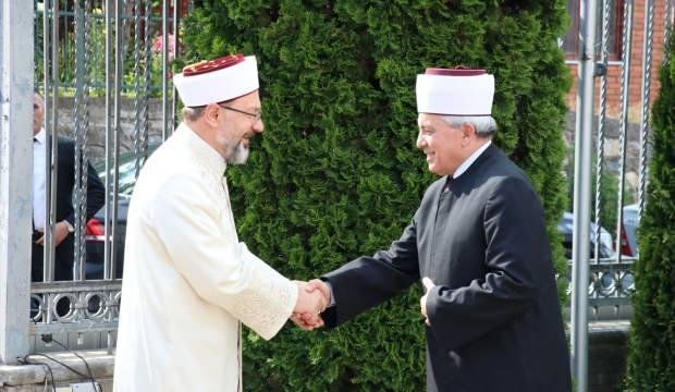 Diyanet İşleri Başkanı Erbaş, Kuzey Makedonya’yı ziyaret etti