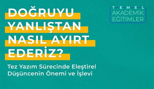 Doğruyu Yanlıştan Nasıl Ayırt Ederiz?