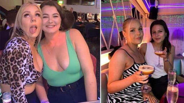 Eğlenmek için gittiği bara göğüs dekoltesi nedeniyle alınmayan kadın isyan etti