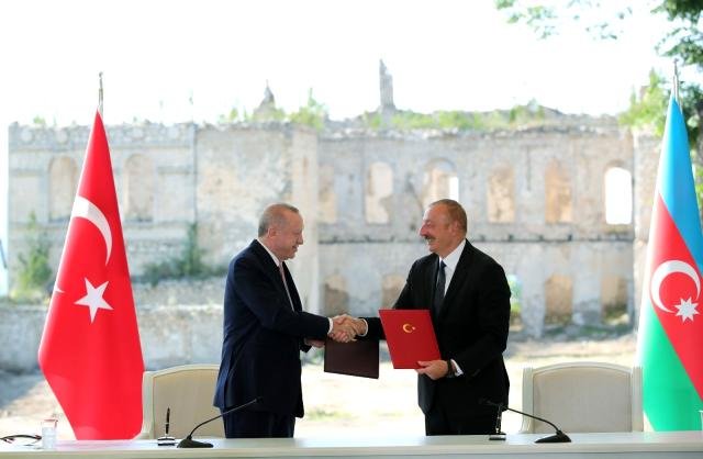 Erdoğan ve Aliyev, Şuşa Beyannamesini imzaladı
