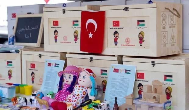 Güzel günlerin gelceği inancıyla… Oyun sandıkları, Filistinli çocuklar için yola çıkıyor