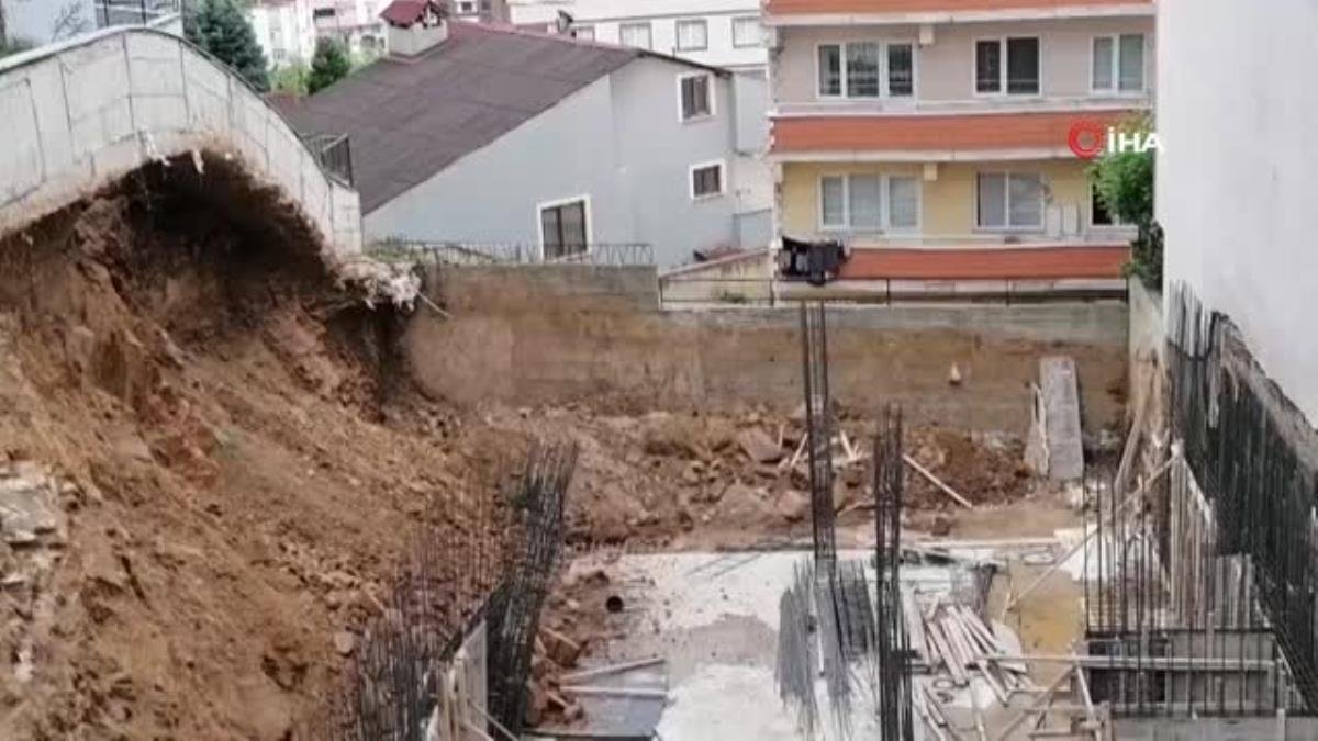 İnşaatın kayan temeli 24 aileyi evinden etti