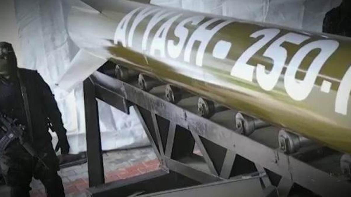 İsrail’i tam kalbinden vurmuştu! Kassam Tugayları, Ayyaş-250 füzelerinin görüntülerini ilk kez yayınladı