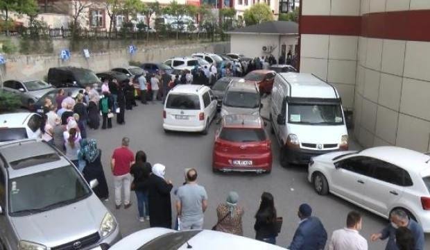 İstanbul’da hastanelerde aşı kuyruğu