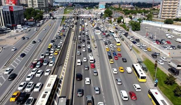 İstanbul’da trafik yoğunluğu