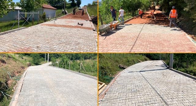 İzmit Köy Yollarına Konforlu Yollar Yapılıyor