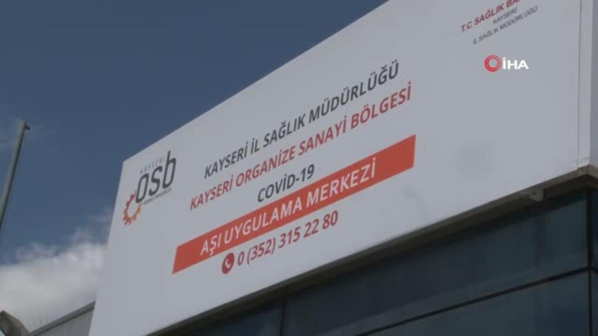 Kayseri ve Niğde’de sanayi bölgelerinde aşılama tüm hızıyla sürüyor