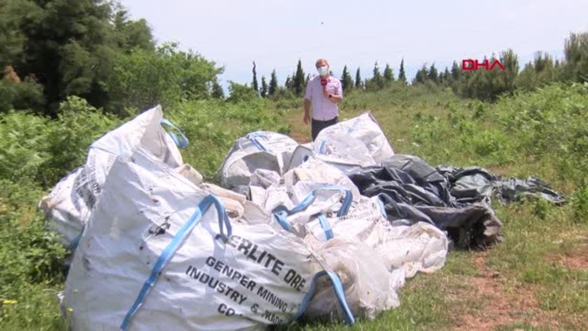 KOCAELİ HEREKE YAYLASINI İNŞAAT ATIĞIYLA KİRLETTİLER