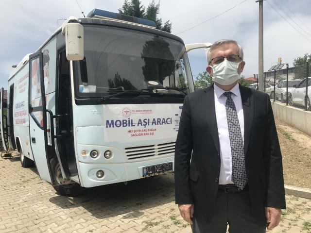 Kocaeli’de “mobil aşı ekipleri” kilometrelerce yol giderek binlerce kişiyi aşıladı