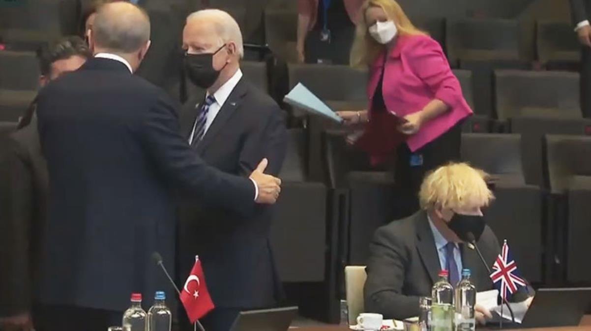 Kritik görüşmeye saatler kala Cumhurbaşkanı Erdoğan ile Biden arasında ilk temas gerçekleşti