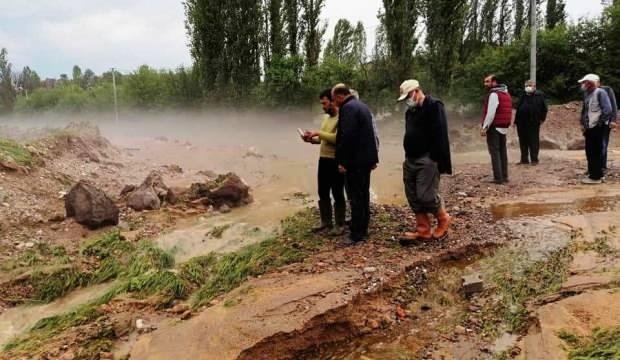 Kütahya ve ilçelerinde sel felaketi