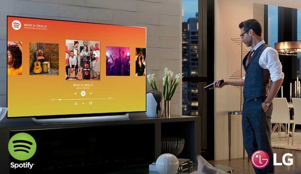 LG ve Spotify işbirliği 105 ülkede aktif oldu
