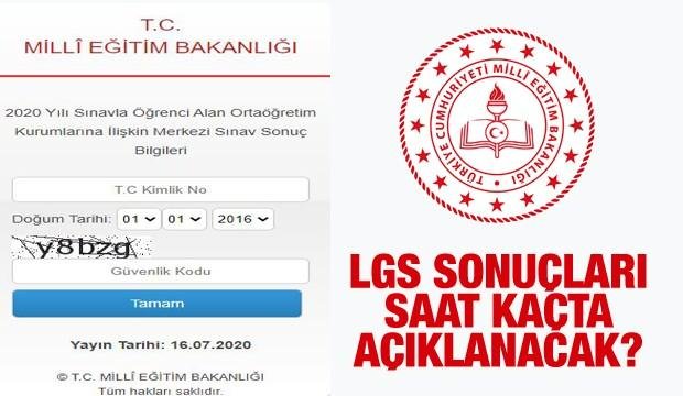 LGS sonuçları saat kaçta açıklanacak? 2021 MEB sonuçlar için takvimi paylaşmıştı! Merkezi sınav sonuçları yarın..