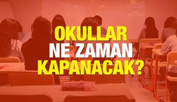 MEB 2.dönem sonu için tarih verdi! Okullar ne zaman kapanacak? Yaz tatili başlıyor!