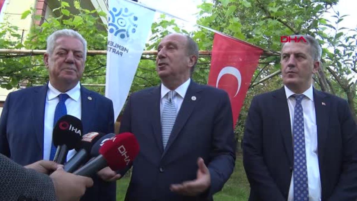 MEMLEKET PARTİSİ’Nİ KURAN MUHARREM İNCE, MEMLEKETİ YALOVA’YA GELDİ