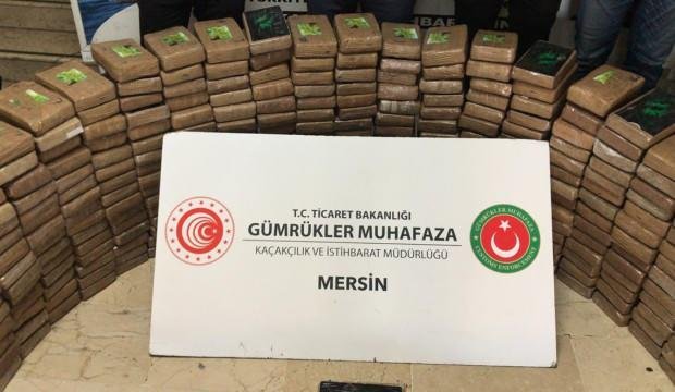 Mersin Limanı’ndaki uyuşturucu trafiğine darbe!