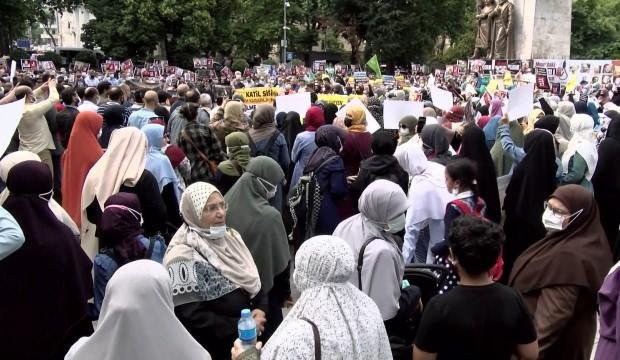 Mısır’daki idam kararları İstanbul’da protesto edildi
