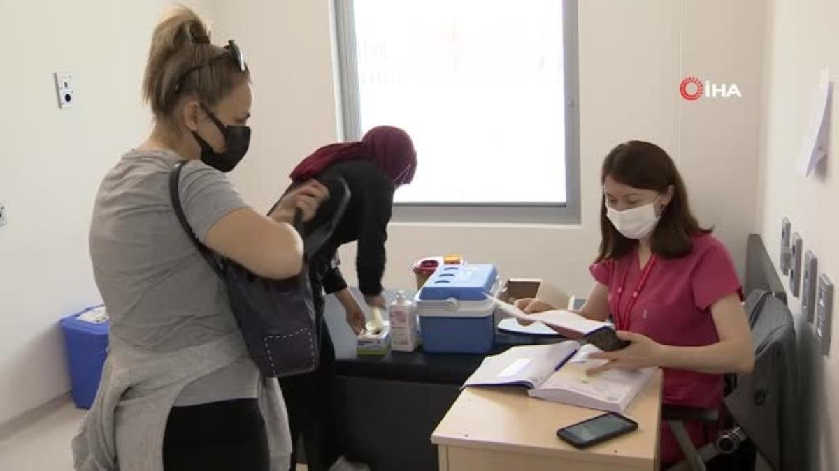 Öğretim üyelerinin ve üniversite personellerinin aşılanmasına başlandı