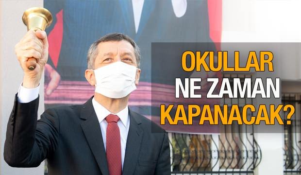 Okullar ne zaman kapanacak? 2021 MEB tarihleri açıkladı! Ortaokul ve liselerde yüz yüze eğitim…