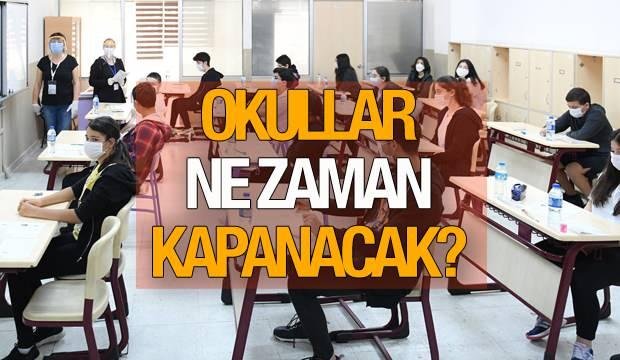 Okullar ne zaman kapanacak? 2021 MEB yaz tatilinin başlayacağı tarihi duyurdu! Yüz yüze eğitim…