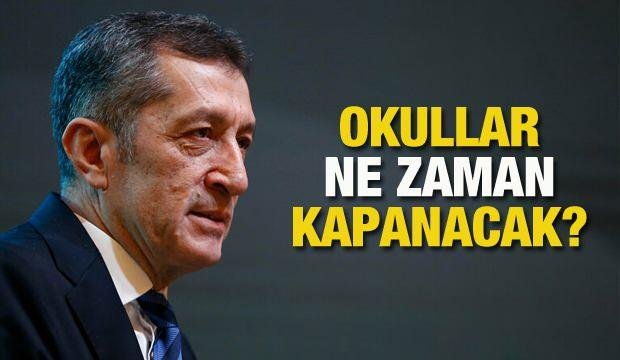 Okullar ne zaman kapanacak? MEB 2021 İkinci dönem sonu için tarih verdi! Karneler basılı olarak…