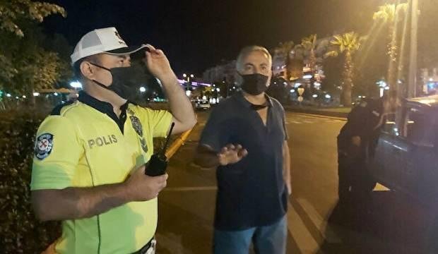 Polislere beddua eden alkollü yolcu gözaltına alındı