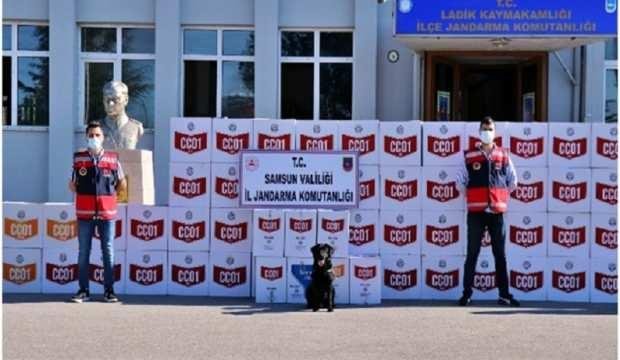 Samsun’da kaçak makaron operasyonu: 33 gözaltı